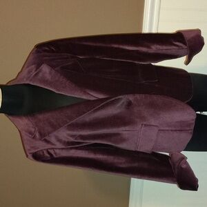 Purple Velvet Blazer (12)
